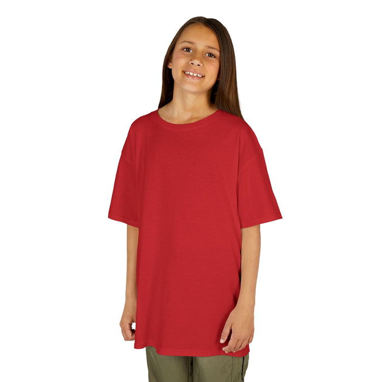 Kids Heavy Cotton Tee - Soft, Durable T-Shirt for Playtime, School, Birthdays, Summer, Graphic Tee, Comfortable Wear, Kid&