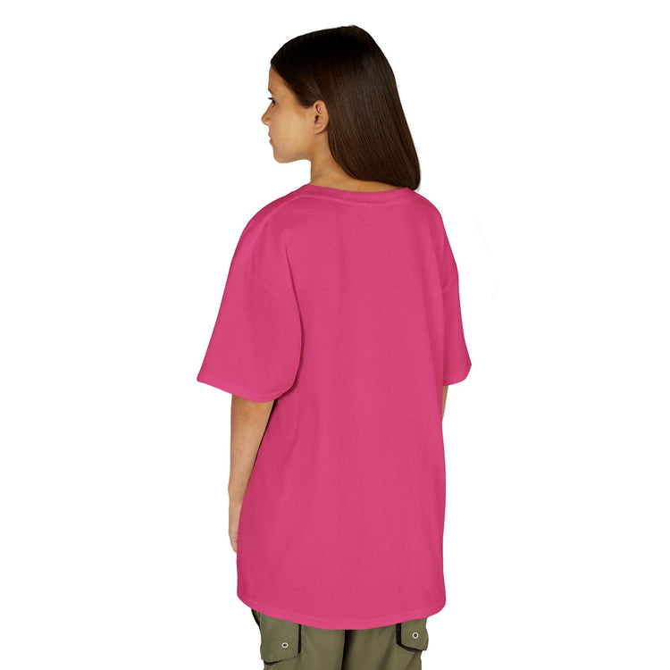 Kids Heavy Cotton Tee - Soft, Durable T-Shirt for Playtime, School, Birthdays, Summer, Graphic Tee, Comfortable Wear, Kid&