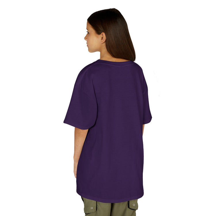 Kids Heavy Cotton Tee - Soft, Durable T-Shirt for Playtime, School, Birthdays, Summer, Graphic Tee, Comfortable Wear, Kid&