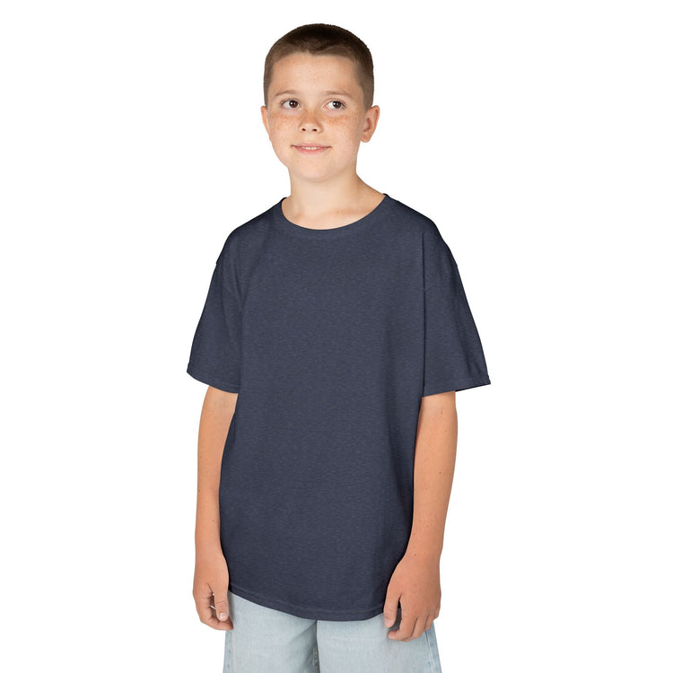 Kids Heavy Cotton Tee - Soft, Durable T-Shirt for Playtime, School, Birthdays, Summer, Graphic Tee, Comfortable Wear, Kid&