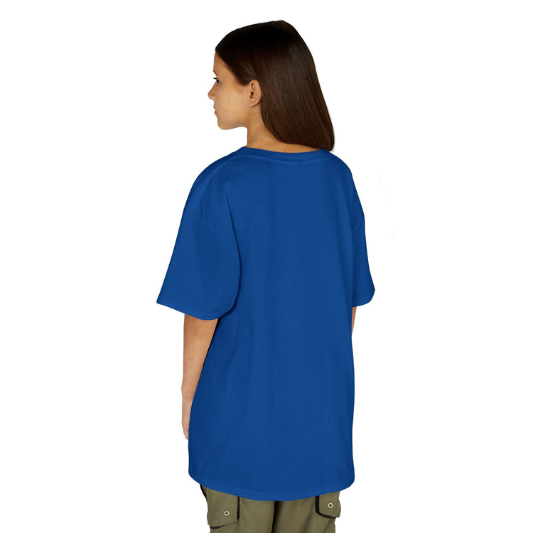 Kids Heavy Cotton Tee - Soft, Durable T-Shirt for Playtime, School, Birthdays, Summer, Graphic Tee, Comfortable Wear, Kid&