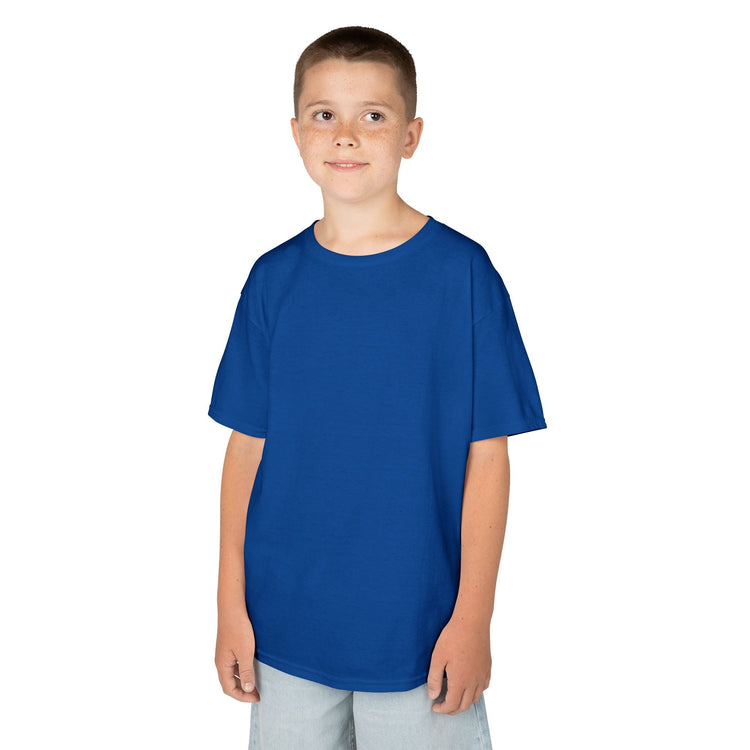 Kids Heavy Cotton Tee - Soft, Durable T-Shirt for Playtime, School, Birthdays, Summer, Graphic Tee, Comfortable Wear, Kid&