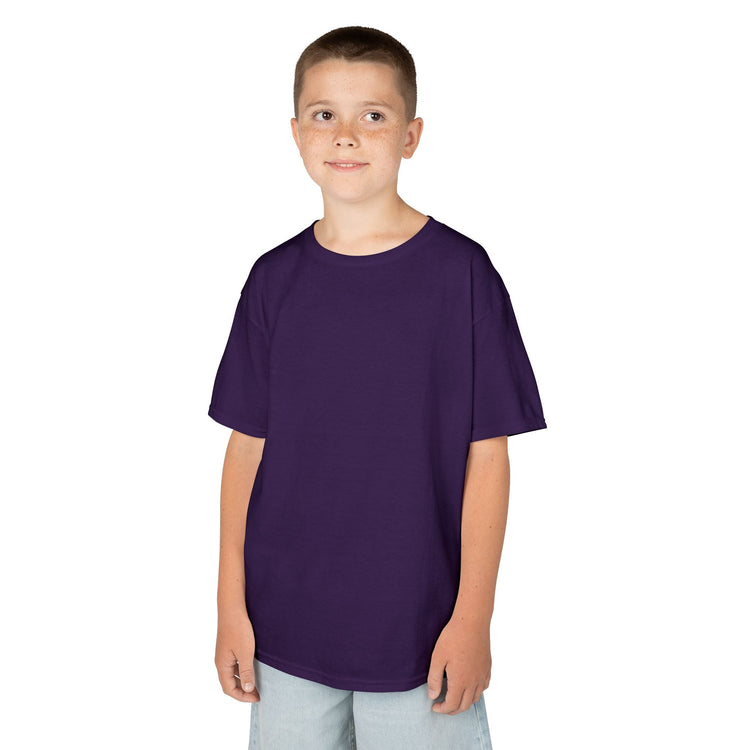 Kids Heavy Cotton Tee - Soft, Durable T-Shirt for Playtime, School, Birthdays, Summer, Graphic Tee, Comfortable Wear, Kid&