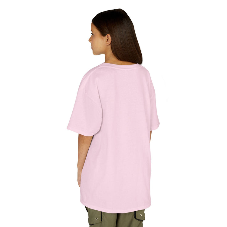 Kids Heavy Cotton Tee - Soft, Durable T-Shirt for Playtime, School, Birthdays, Summer, Graphic Tee, Comfortable Wear, Kid&