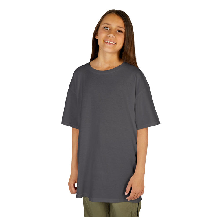 Kids Heavy Cotton Tee - Soft, Durable T-Shirt for Playtime, School, Birthdays, Summer, Graphic Tee, Comfortable Wear, Kid&