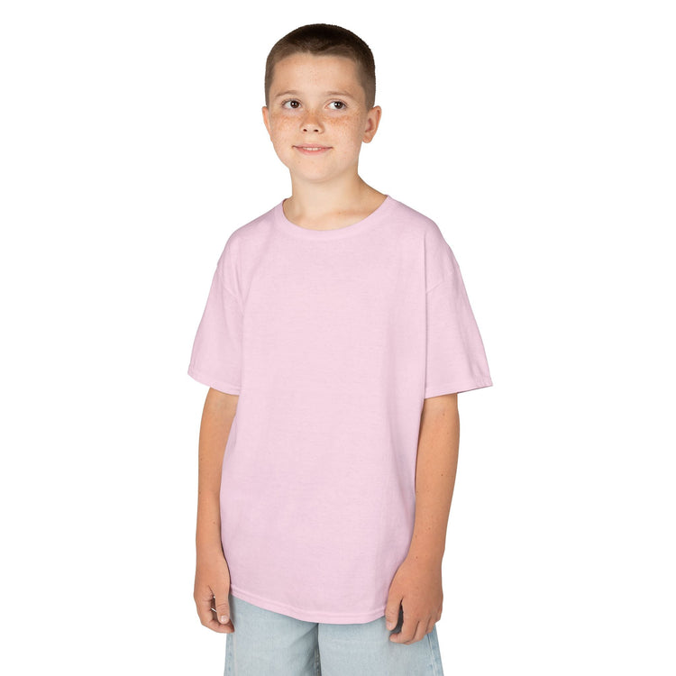 Kids Heavy Cotton Tee - Soft, Durable T-Shirt for Playtime, School, Birthdays, Summer, Graphic Tee, Comfortable Wear, Kid&