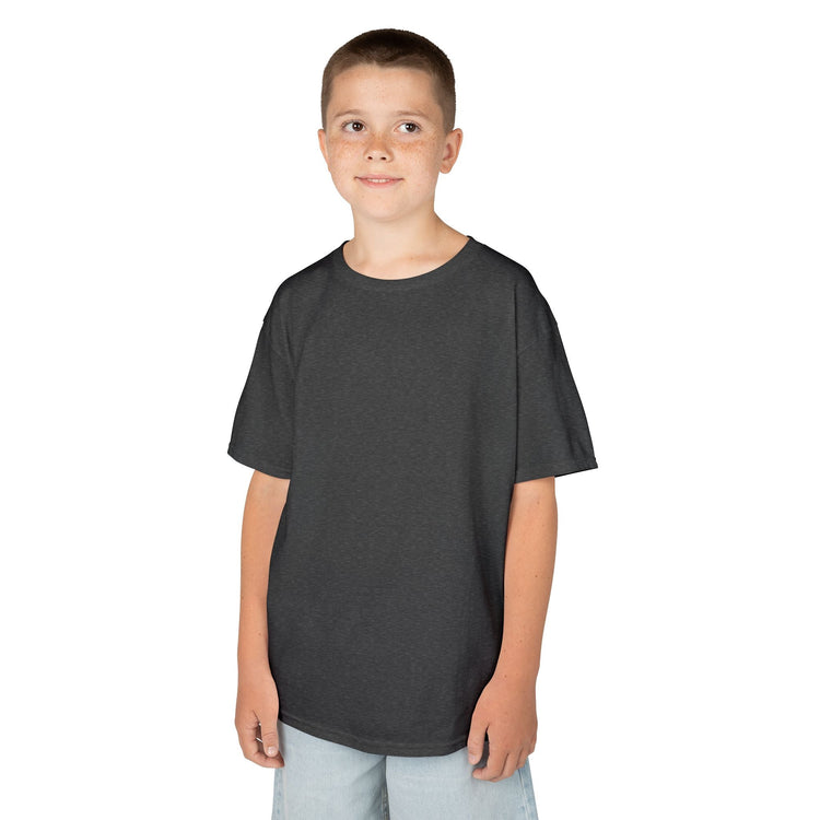 Kids Heavy Cotton Tee - Soft, Durable T-Shirt for Playtime, School, Birthdays, Summer, Graphic Tee, Comfortable Wear, Kid&