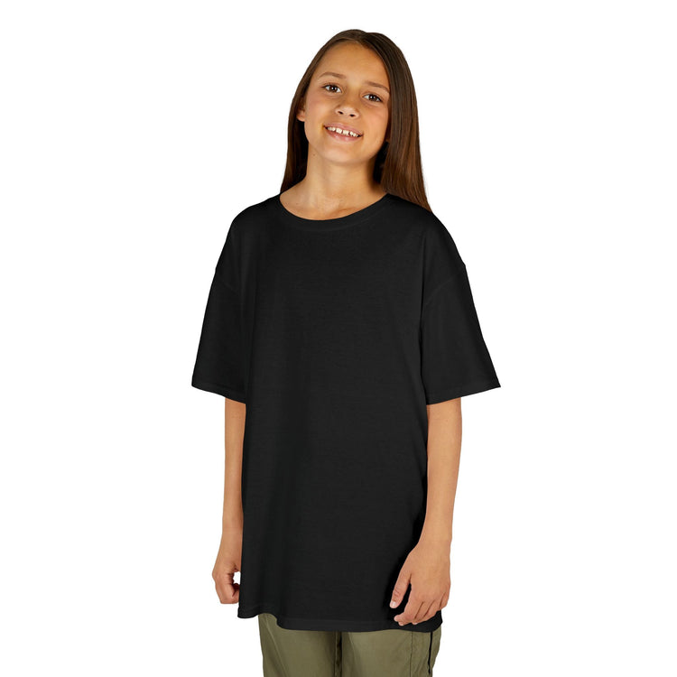 Kids Heavy Cotton Tee - Soft, Durable T-Shirt for Playtime, School, Birthdays, Summer, Graphic Tee, Comfortable Wear, Kid&