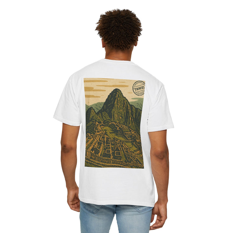 Machu Picchu Travel Tee, Adventure Shirt, Wanderlust Apparel, Unisex Graphic T-Shirt, Nature Photography Shirt, Vacation Gift - HIDDN LORE