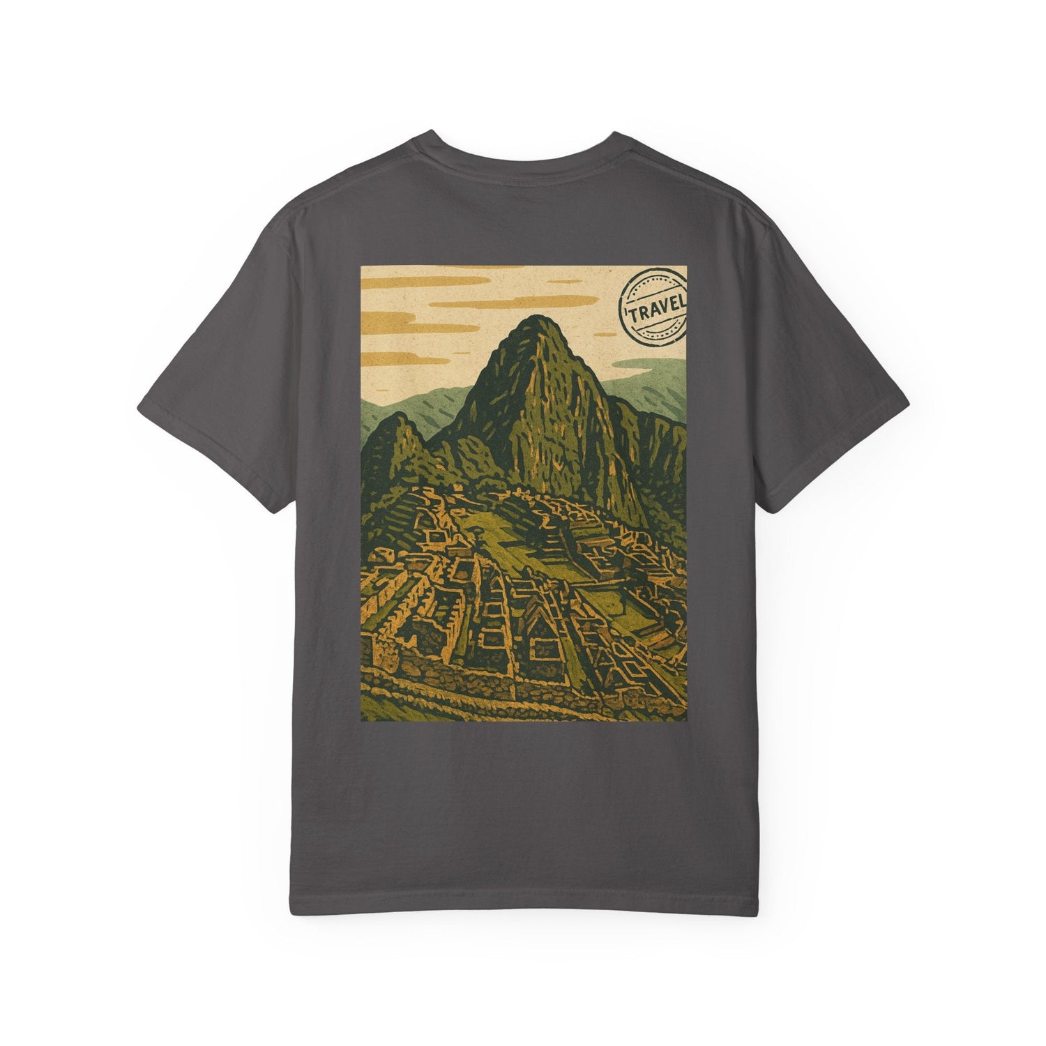 Machu Picchu Travel Tee, Adventure Shirt, Wanderlust Apparel, Unisex Graphic T-Shirt, Nature Photography Shirt, Vacation Gift - HIDDN LORE