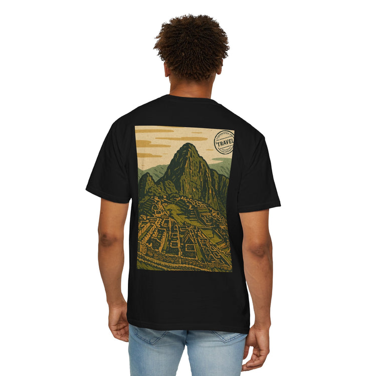 Machu Picchu Travel Tee, Adventure Shirt, Wanderlust Apparel, Unisex Graphic T-Shirt, Nature Photography Shirt, Vacation Gift - HIDDN LORE