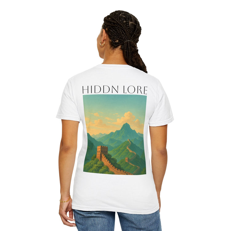 Scenic Great Wall T-shirt, Unisex Graphic Tee, Travel Souvenir Shirt, Nature Lover Gift, Adventure Apparel - HIDDN LORE