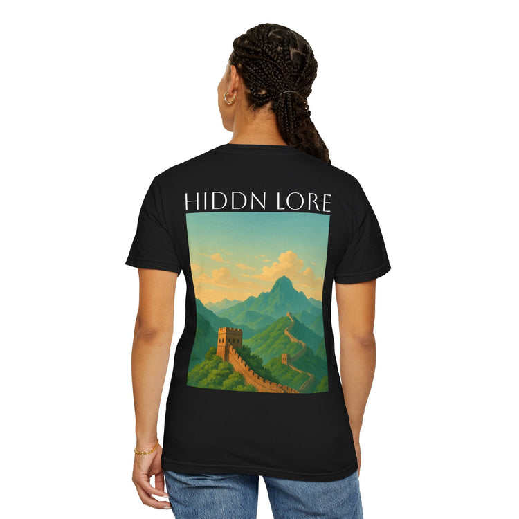 Scenic Great Wall T-shirt, Unisex Graphic Tee, Travel Souvenir Shirt, Nature Lover Gift, Adventure Apparel - HIDDN LORE