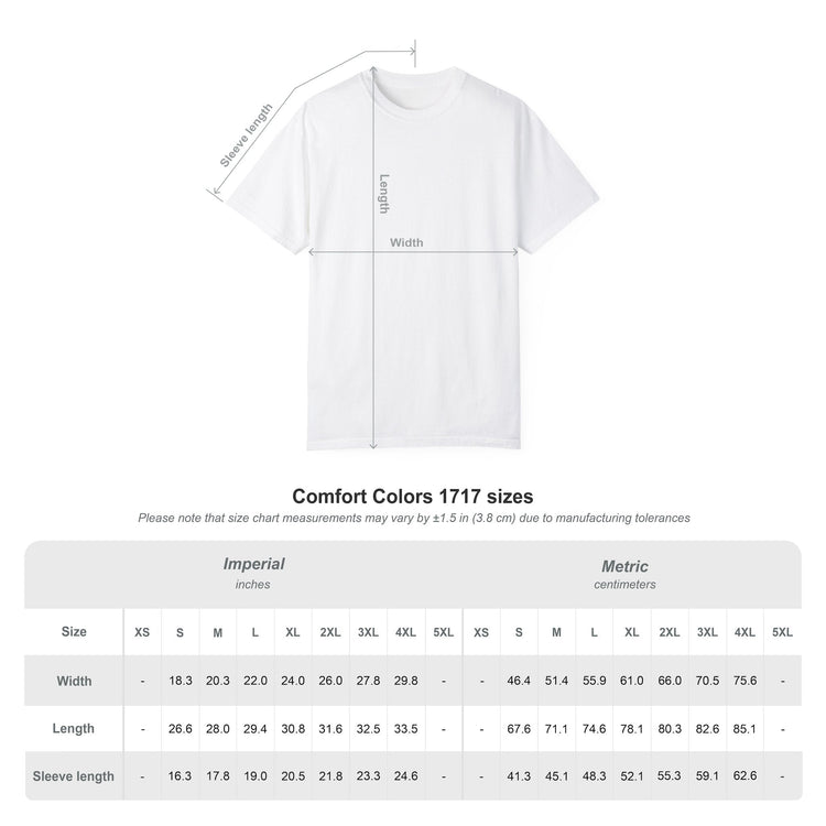 Unisex Garment - Dyed T-shirt - HIDDN LORE