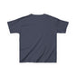 Kids Heavy Cotton Tee - Soft, Durable T-Shirt for Playtime, School, Birthdays, Summer, Graphic Tee, Comfortable Wear, Kid&