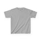 Kids Heavy Cotton Tee - Soft, Durable T-Shirt for Playtime, School, Birthdays, Summer, Graphic Tee, Comfortable Wear, Kid&