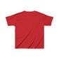 Kids Heavy Cotton Tee - Soft, Durable T-Shirt for Playtime, School, Birthdays, Summer, Graphic Tee, Comfortable Wear, Kid&
