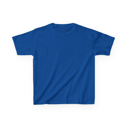 Kids Heavy Cotton Tee - Soft, Durable T-Shirt for Playtime, School, Birthdays, Summer, Graphic Tee, Comfortable Wear, Kid&
