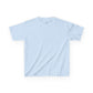 Kids Heavy Cotton Tee - Soft, Durable T-Shirt for Playtime, School, Birthdays, Summer, Graphic Tee, Comfortable Wear, Kid&