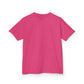 Kids Heavy Cotton Tee - Soft, Durable T-Shirt for Playtime, School, Birthdays, Summer, Graphic Tee, Comfortable Wear, Kid&