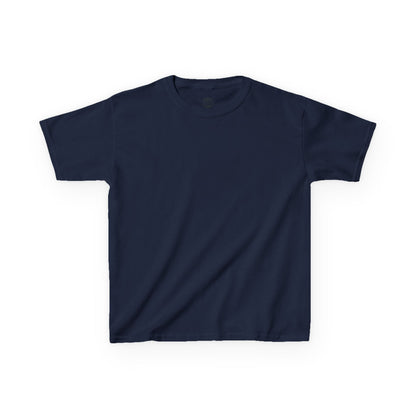 Kids Heavy Cotton Tee - Soft, Durable T-Shirt for Playtime, School, Birthdays, Summer, Graphic Tee, Comfortable Wear, Kid&