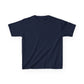 Kids Heavy Cotton Tee - Soft, Durable T-Shirt for Playtime, School, Birthdays, Summer, Graphic Tee, Comfortable Wear, Kid&