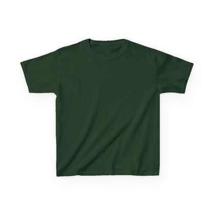 Kids Heavy Cotton Tee - Soft, Durable T-Shirt for Playtime, School, Birthdays, Summer, Graphic Tee, Comfortable Wear, Kid&