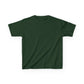 Kids Heavy Cotton Tee - Soft, Durable T-Shirt for Playtime, School, Birthdays, Summer, Graphic Tee, Comfortable Wear, Kid&
