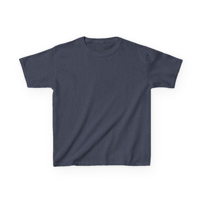 Kids Heavy Cotton Tee - Soft, Durable T-Shirt for Playtime, School, Birthdays, Summer, Graphic Tee, Comfortable Wear, Kid&