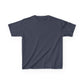 Kids Heavy Cotton Tee - Soft, Durable T-Shirt for Playtime, School, Birthdays, Summer, Graphic Tee, Comfortable Wear, Kid&
