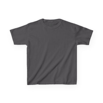 Kids Heavy Cotton Tee - Soft, Durable T-Shirt for Playtime, School, Birthdays, Summer, Graphic Tee, Comfortable Wear, Kid&