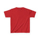 Kids Heavy Cotton Tee - Soft, Durable T-Shirt for Playtime, School, Birthdays, Summer, Graphic Tee, Comfortable Wear, Kid&