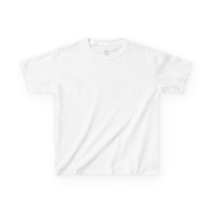 Kids Heavy Cotton Tee - Soft, Durable T-Shirt for Playtime, School, Birthdays, Summer, Graphic Tee, Comfortable Wear, Kid&
