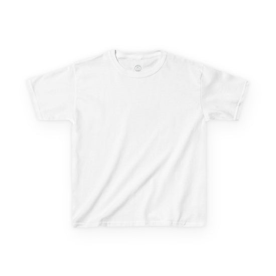 Kids Heavy Cotton Tee - Soft, Durable T-Shirt for Playtime, School, Birthdays, Summer, Graphic Tee, Comfortable Wear, Kid&