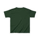 Kids Heavy Cotton Tee - Soft, Durable T-Shirt for Playtime, School, Birthdays, Summer, Graphic Tee, Comfortable Wear, Kid&