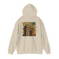 Artistic Hooded Sweatshirt, Cozy Unisex Hoodie, Perfect for Casual Wear, Travel - Inspired Apparel, Everyday Comfort - HIDDN LORE