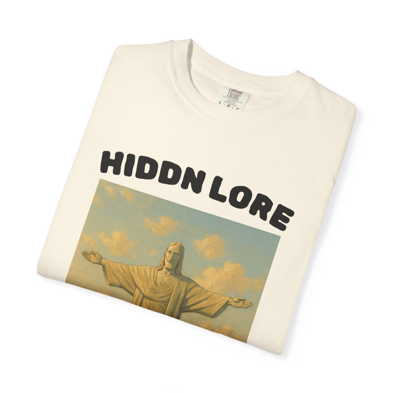 Christ the Redeemer T-Shirt with Hidden Lore Design, Casual Unisex Tee, Vacation Souvenir Shirt, Gift for Travelers, Faith - Inspired Apparel - HIDDN LORE