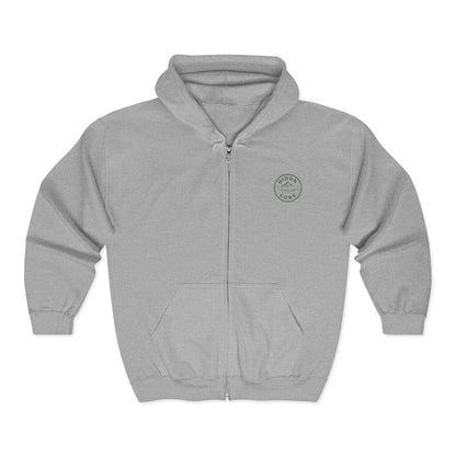 Cozy Urban Zip Hoodie – Perfect for Casual Outings, Stay Warm This Winter, Gift Idea for Him/Her, Weekend Wear, Casual Layering - HIDDN LORE