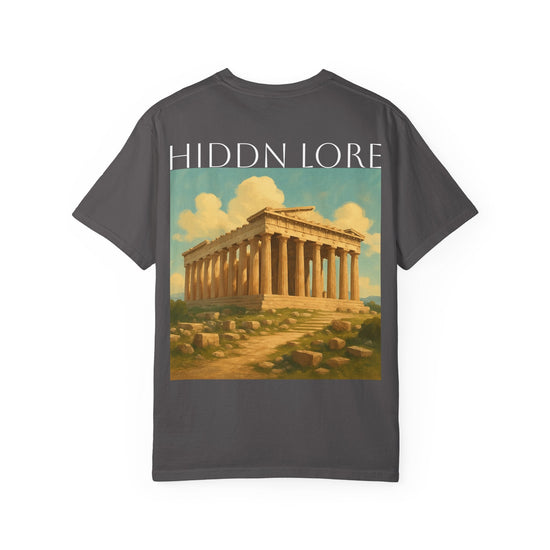 Hidden Lore Unisex Garment - Dyed T-Shirt, Artistic Tee, Vintage Style Shirt, Unique Graphic T-Shirt, Gift for Art Lovers, Casual Wear - HIDDN LORE