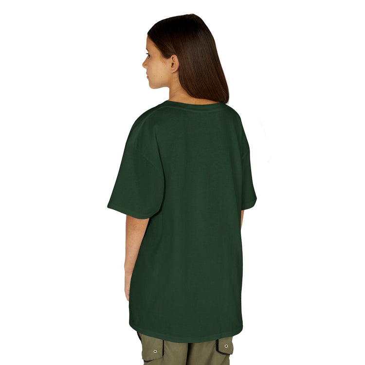 Kids Heavy Cotton Tee - Soft, Durable T-Shirt for Playtime, School, Birthdays, Summer, Graphic Tee, Comfortable Wear, Kid&