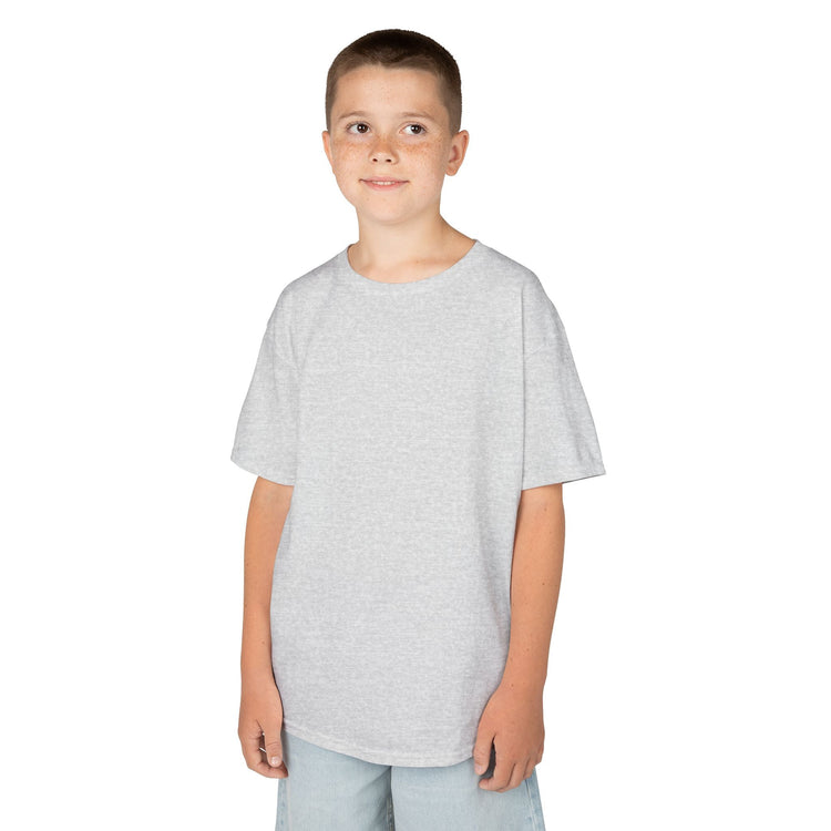 Kids Heavy Cotton Tee - Soft, Durable T-Shirt for Playtime, School, Birthdays, Summer, Graphic Tee, Comfortable Wear, Kid&