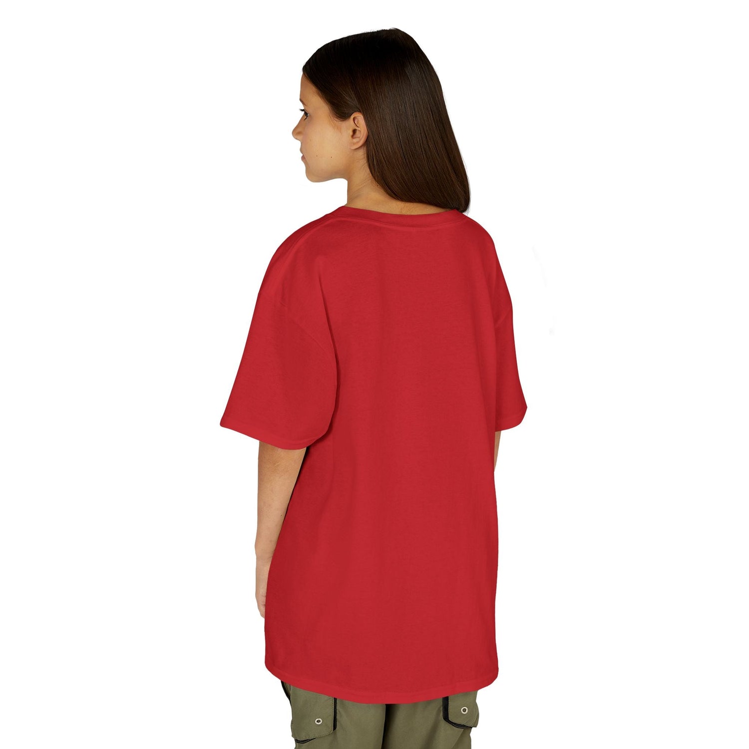 Kids Heavy Cotton Tee - Soft, Durable T-Shirt for Playtime, School, Birthdays, Summer, Graphic Tee, Comfortable Wear, Kid&