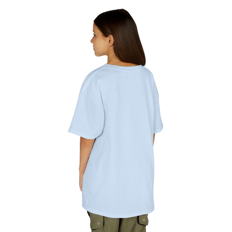 Kids Heavy Cotton Tee - Soft, Durable T-Shirt for Playtime, School, Birthdays, Summer, Graphic Tee, Comfortable Wear, Kid&