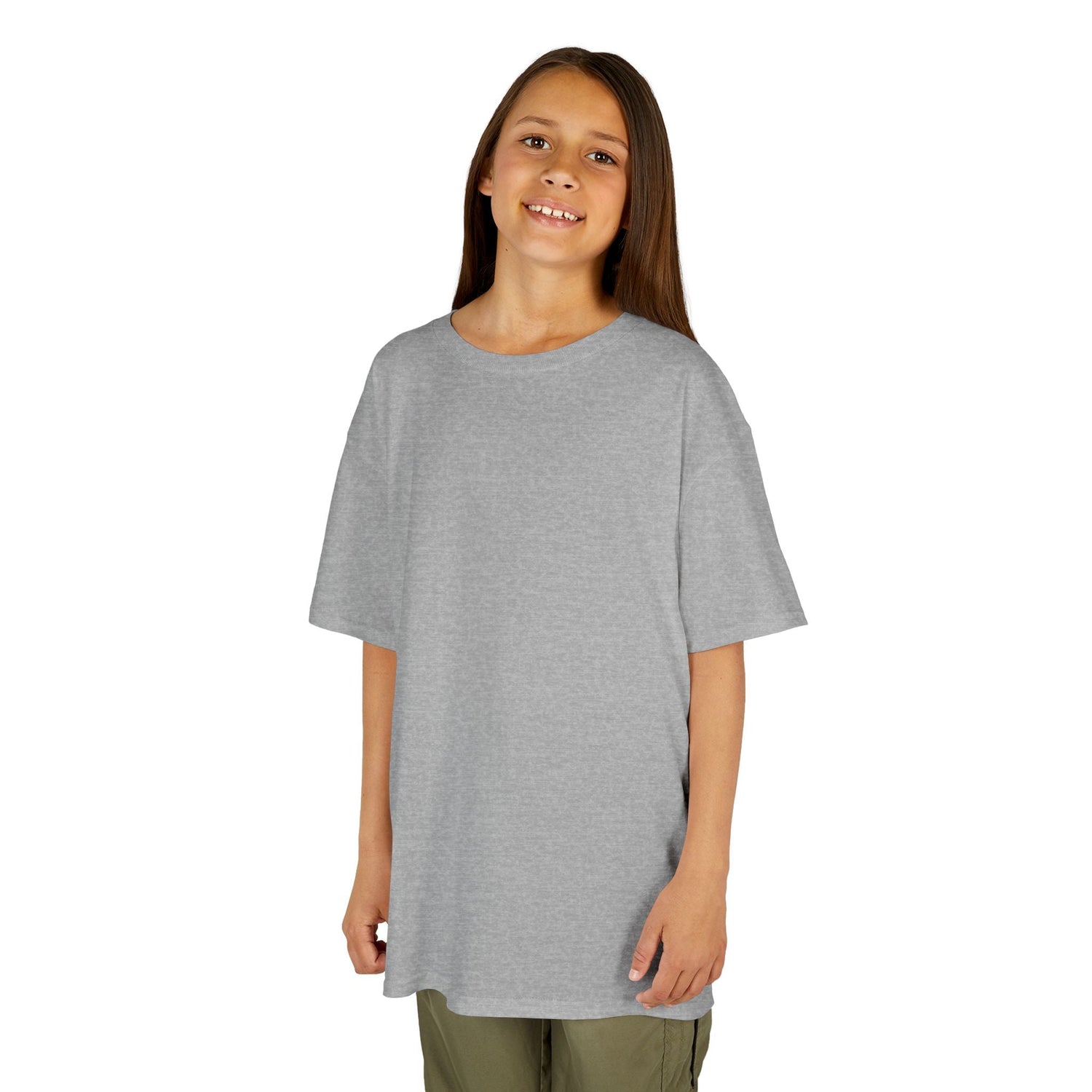 Kids Heavy Cotton Tee - Soft, Durable T-Shirt for Playtime, School, Birthdays, Summer, Graphic Tee, Comfortable Wear, Kid&