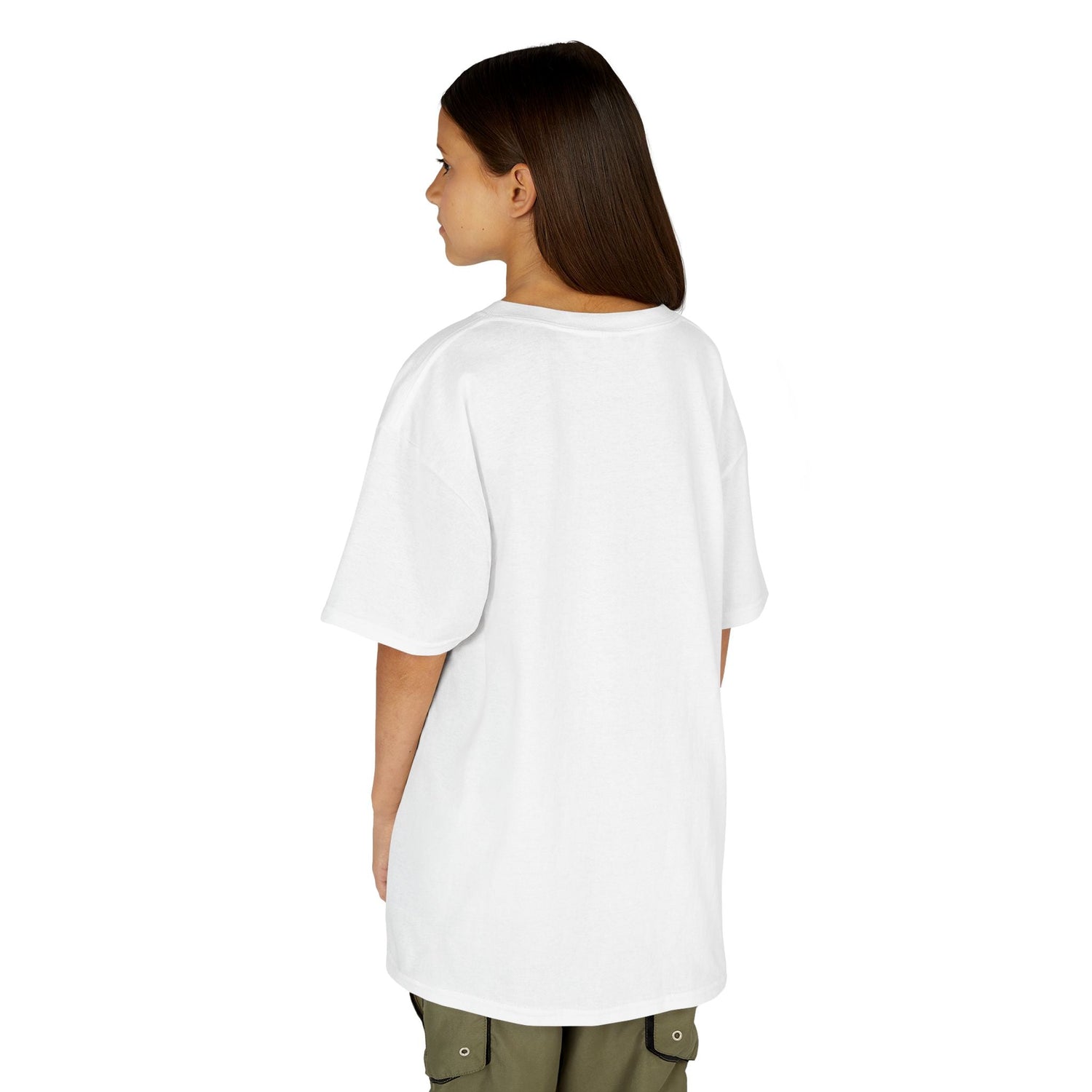 Kids Heavy Cotton Tee - Soft, Durable T-Shirt for Playtime, School, Birthdays, Summer, Graphic Tee, Comfortable Wear, Kid&