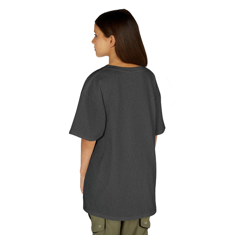 Kids Heavy Cotton Tee - Soft, Durable T-Shirt for Playtime, School, Birthdays, Summer, Graphic Tee, Comfortable Wear, Kid&