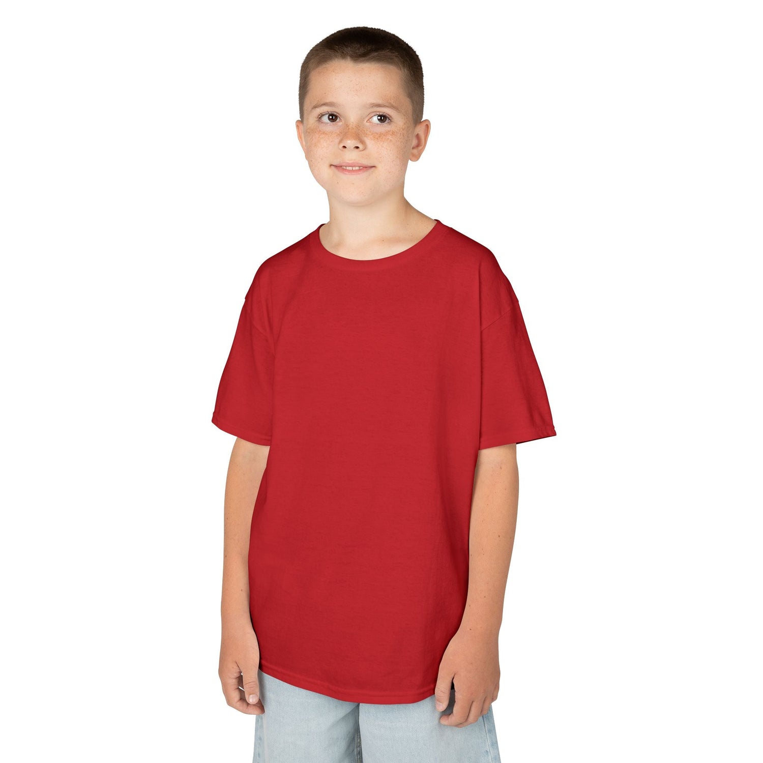 Kids Heavy Cotton Tee - Soft, Durable T-Shirt for Playtime, School, Birthdays, Summer, Graphic Tee, Comfortable Wear, Kid&