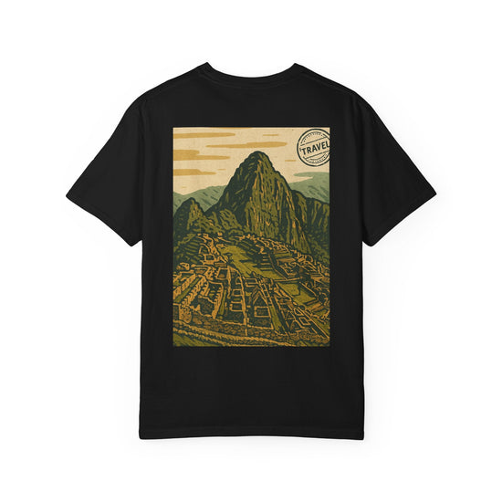 Machu Picchu Travel Tee, Adventure Shirt, Wanderlust Apparel, Unisex Graphic T-Shirt, Nature Photography Shirt, Vacation Gift - HIDDN LORE