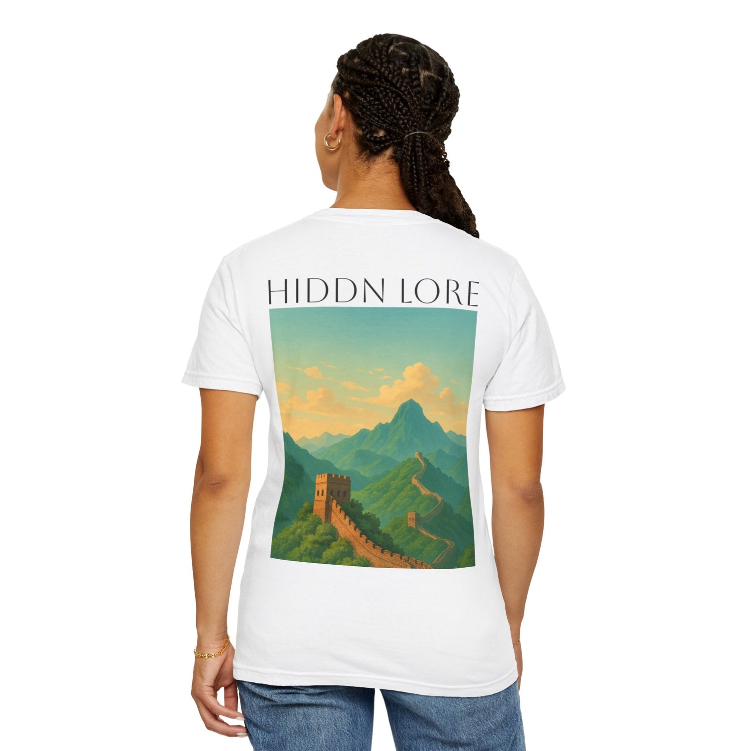Scenic Great Wall T-shirt, Unisex Graphic Tee, Travel Souvenir Shirt, Nature Lover Gift, Adventure Apparel - HIDDN LORE