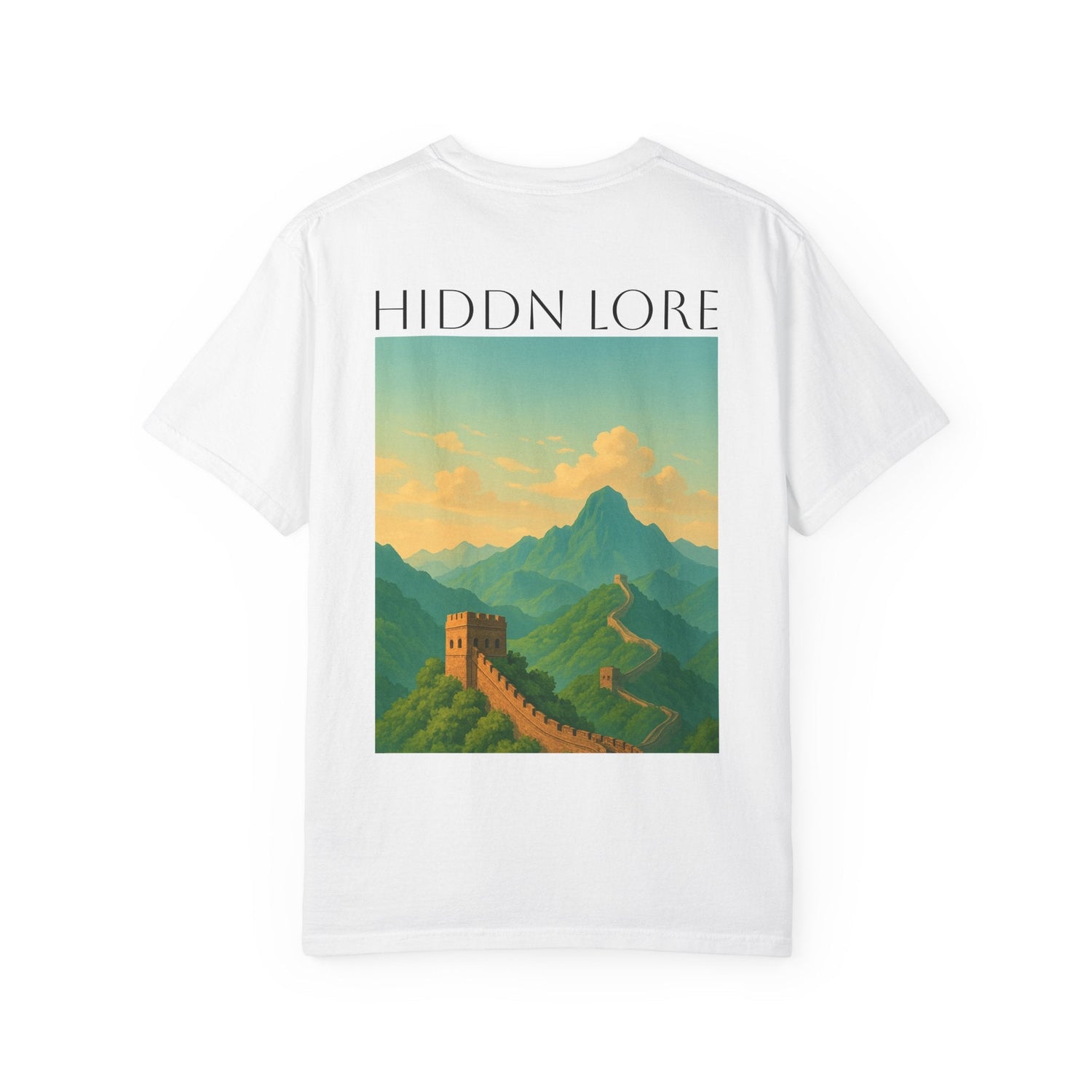 Scenic Great Wall T-shirt, Unisex Graphic Tee, Travel Souvenir Shirt, Nature Lover Gift, Adventure Apparel - HIDDN LORE